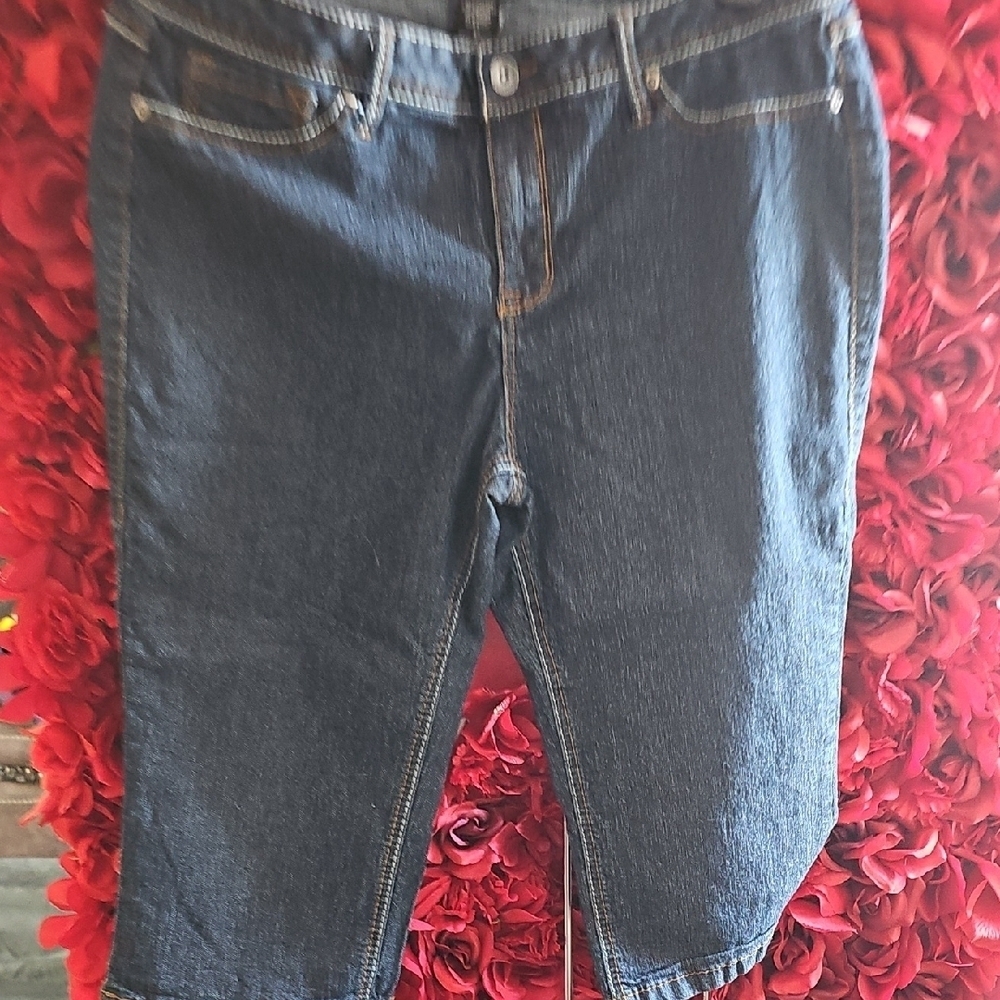 Dots Junior's Denim Bermuda Shorts Size 13 Like New